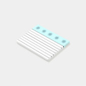 Abstracte zeelieden post-it® notes (Schuin)