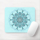 abstracte zeeluik mousepad muismat (Met muis)
