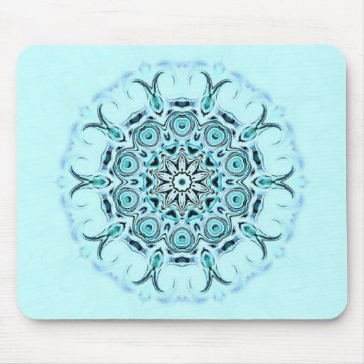 abstracte zeeluik mousepad muismat (Voorkant)