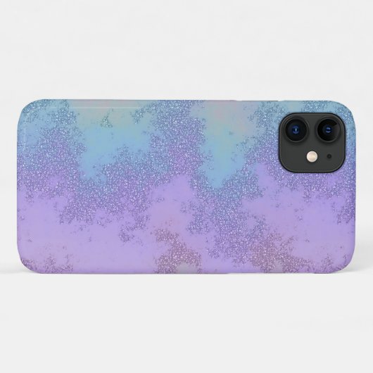 Abstracte zeemeermin glitter telefoonhoes Case-Mate iPhone case (Achterkant (horizontaal))