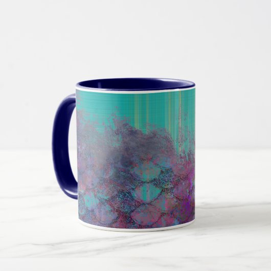 Abstracte Zeemeermin Mok (Voorkant links)