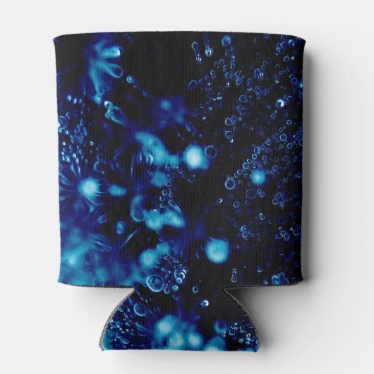 Abstracte zeepbellen Monogram Blikjeskoeler (Achterkant)