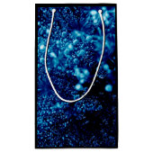 Abstracte zeepbellen Monogram Klein Cadeauzakje (Achterkant)