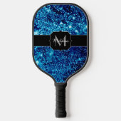 Abstracte zeepbellen Monogram Pickleball Paddle (Voorkant)