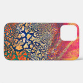 Abstracte, zeer gedetailleerde, getextureerde grun Case-Mate iPhone case (Achterkant (horizontaal))