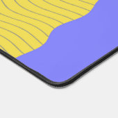 Abstracte zeeschelpen op de kustlijn bureaumat (Hoek)