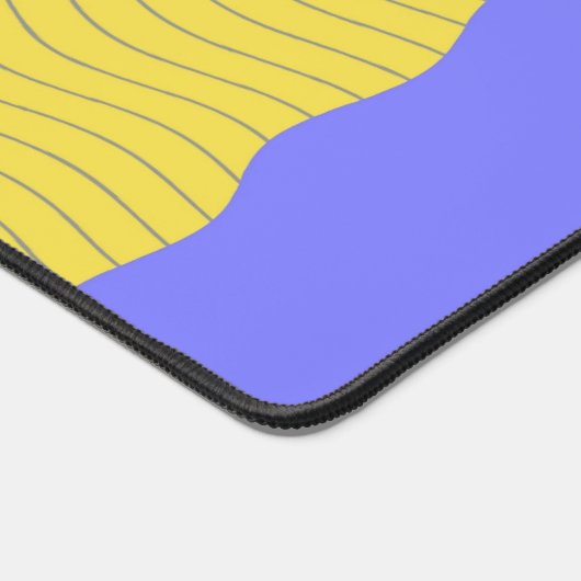 Abstracte zeeschelpen op de kustlijn bureaumat (Hoek)