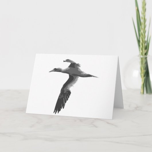 Abstracte Zeevogels Kaart (Voorkant)