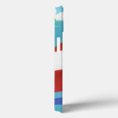 Abstracte zeilboten in water Case-Mate iPhone Case (Achterkant / Rechts)