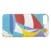  Abstracte zeilboten in water Case-Mate iPhone Case (Achterkant (Horizontaal))