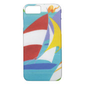  Abstracte zeilboten in water Case-Mate iPhone Case (Achterkant)