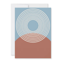 Abstracte Zen minimalistische kunstwerken