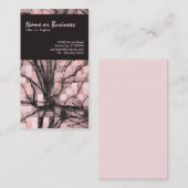 abstracte zenuwen visitekaartje (Voorkant / Achterkant)