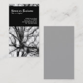 abstracte zenuwen visitekaartje (Voorkant / Achterkant)