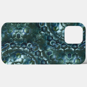 Abstracte zeshoeken in gekleurde lichtsterkte, don Case-Mate iPhone case
