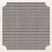 Abstracte Zigzag Textuur Patroon Ontwerp 1311 Kartonnen Onderzetters (Voorkant)