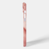 Abstracte zijdetextuur Case-Mate iPhone case (Achterkant / Links)