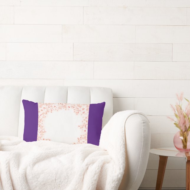 Abstracte zoete roze bloemblaadjes kussenvorm. kussen (Bank)