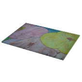 Abstracte Zomer Bloemensnijplank Snijplank (Hoek)
