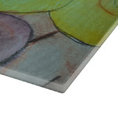 Abstracte Zomer Bloemensnijplank Snijplank (Hoek)
