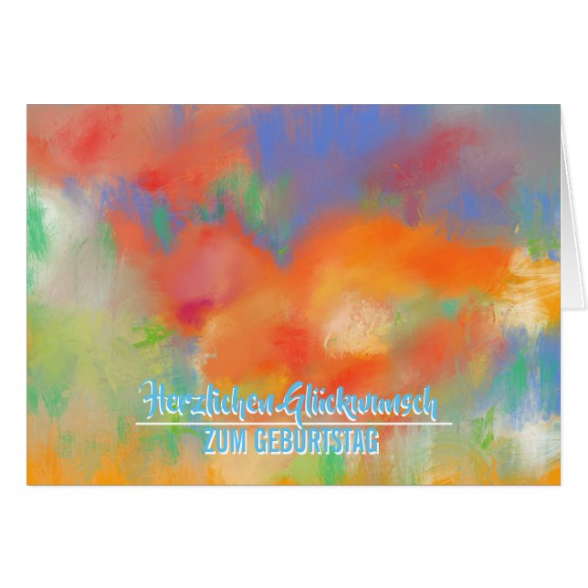 Abstracte Zomer Boeket (Voorkant Horizontaal)