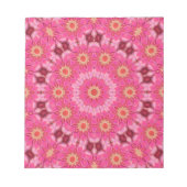 abstracte zomer overal notitieblok (Voorkant)