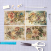 Abstracte zomer tissuepapier (Craft)