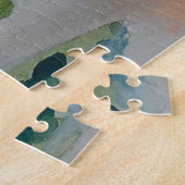 Abstracte zomerdorp puzzel (Zijkant)