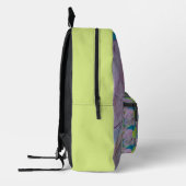 Abstracte zomerFloral Bedrukte Rugzak (Links)