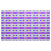 Abstracte zomerkleurenverbinding stof (Yard (91,4 cm))