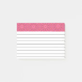 Abstracte zomerlijnen post-it® notes (Voorkant)