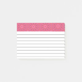 Abstracte zomerlijnen post-it® notes