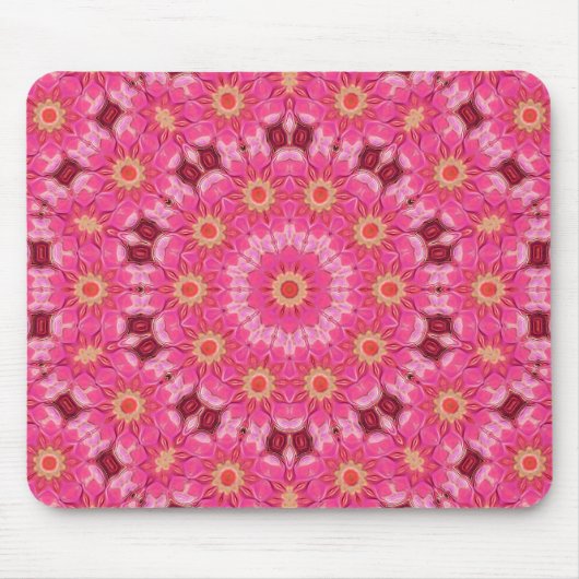 abstracte zomermousepad muismat (Voorkant)