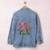 Abstracte zomerRozen Denim Jacket (Hangar)