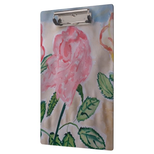 Abstracte zomerRozen Klembord (Links)