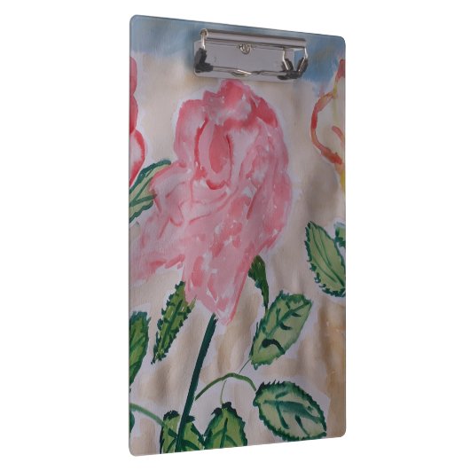 Abstracte zomerRozen Klembord (Rechts)