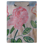 Abstracte zomerRozen Klembord (Voorkant)