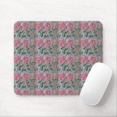 Abstracte zomerRozen Muismat (Met muis)