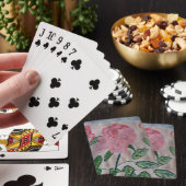 Abstracte zomerRozen Pokerkaarten (Insitu)