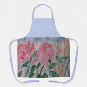 Abstracte zomerRozen Schort (Voorkant)
