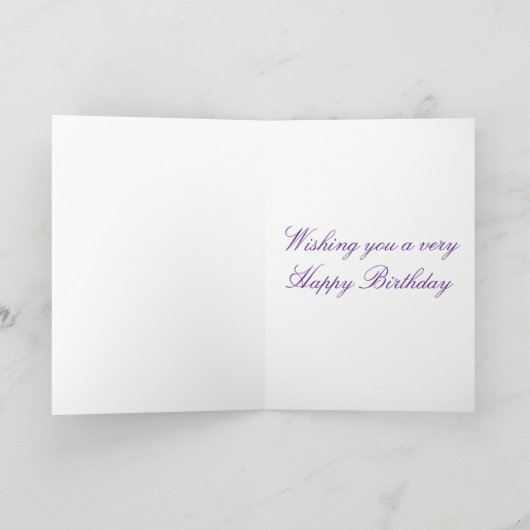 Abstracte zomerse Rozen Birthday Kaart (Binnen)