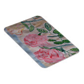 Abstracte zomerse Rozen Flexible Photo Magnet Magneet (Rechterzijde)