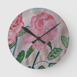 Abstracte zomerseizoen ronde klok