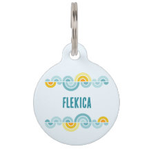 Abstracte zon en wolken gebogen patroon