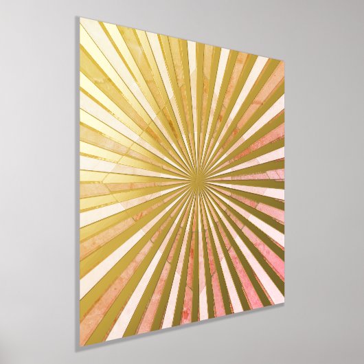 Abstracte zon folie afdrukken (Laagn)