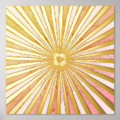 Abstracte zon folie afdrukken (Voorkant)