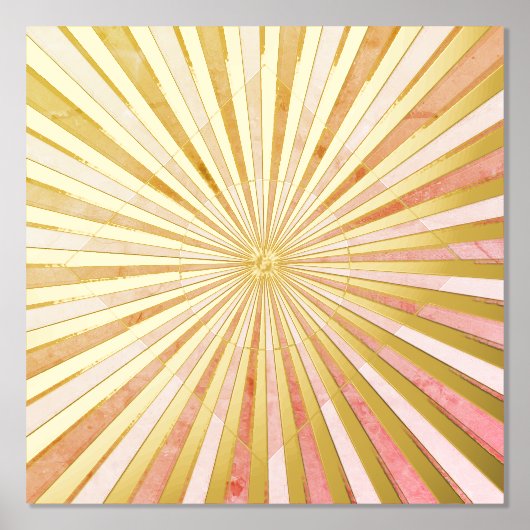 Abstracte zon folie afdrukken (Voorkant)