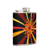 Abstracte zon heupfles (Rechts)