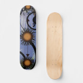 Abstracte zon skateboard (Voorkant)