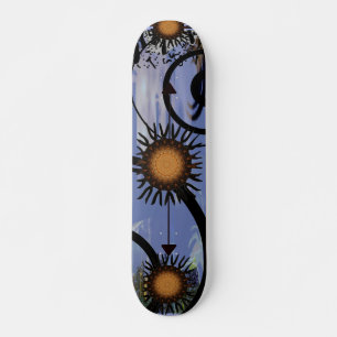 Abstracte zon skateboard